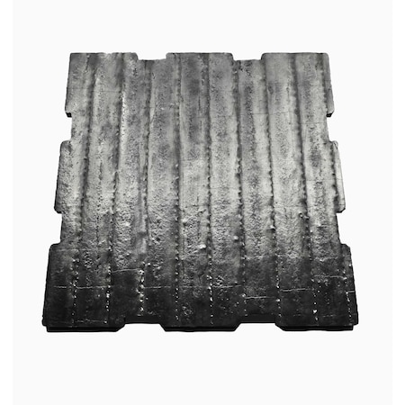 Rockmount Research And Alloys Zeta Tile, Ultimate Wear Resistance for High Abrasion High Impact Situations, 11.5" x 11.5" x 1/2" 3640